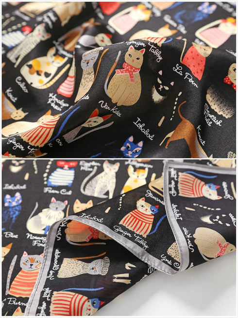 Jeelow 100% Silk Mulberry Scarf Small Square Scarves For Women Hair Bandana Neckerchief...