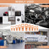 174Pcs Copper Wire Lugs, Terminal Connectors AWG12 10 8 6 4 2 with Heat Shrink Set, 84Pcs Battery Cable Ends Ring Terminal Connectors and 90Pcs He...