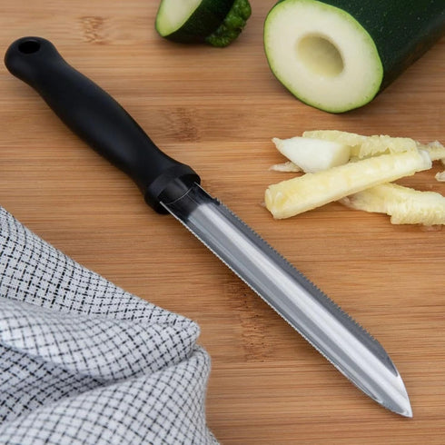 Better Houseware Stainless Steel Apple Corer Jalapeno Zucchini Cucumber Stainless Steel Corer - Effortless Seed Removal and Precise Slicing - Kitc...