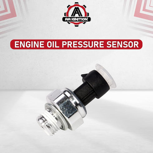 Engine Oil Pressure Sensor Switch - Replaces 12677836, D1846A, 926040, 12585328 - Compatible with Chevy, GMC and Other GM Vehicles - Silverado, Su...