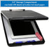 Think2Master Black Plastic Storage Clipboard. | 25% Heavier & 25% Sturdier| Heavy Duty and Won’t Flex or Bend Like Other Brands (Compare The Weigh...
