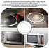 2 Pack Upgraded W11252182 Microwave Turntable Ring for whirlpool Microwave Turntable Ring, Compatible with Amana Kenmore Whirlpool Microwave, Repl...