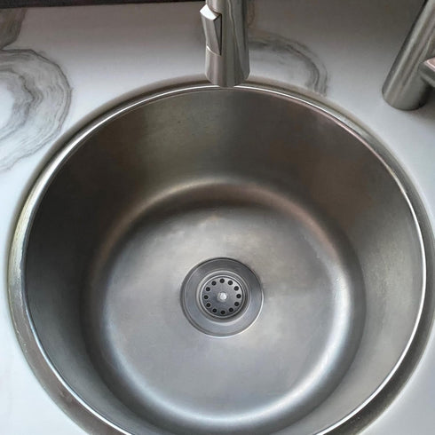 Danco 88328 1-1/2" Mobile Home/RV Sink Strainer, Chrome...