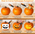 Pumpkin Carving Kit with Stencils: 31 PCS Halloween Pumpkin Carving Tools - Professional Pumpkin Carving Set - Heavy Duty Stainless Steel Jack-O-L...
