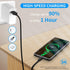 1FT USB C Cable 10Gbps Data Transfer, USB C 3.1 Gen 2 to USB Cable, Type C 3A Fast Charging Cable for iPhone 15, Galaxy S21/S20, Samsung T7, Porta...