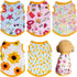 5 Pieces Dog Shirts Pet Printed Puppy Clothes Soft Dog Sweatshirt Pullover Dog T Shirts Summer Puppy Clothes Dog Outfits for Small Medium Dogs and...