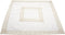Linens, Art and Things Neutral Earth Tones Greek Key, Square Table Topper, Dresser Scarf, Small Tablecloth (34Wx34L)...