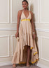Vogue Misses' Halter Neck Dress Sewing Pattern Kit, Design Code V1881, Sizes L-XL-2XL...