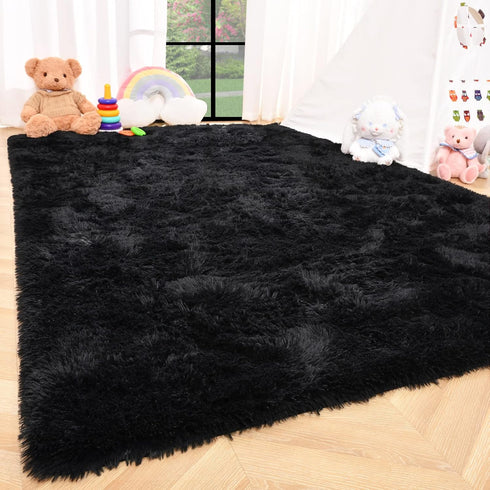 ISEAU Ultra Soft Fluffy Rug for Bedroom, 3 x 5 Feet Shaggy Area Rugs for Living Room Fuzzy Carpet Comfy Nursery Mat Bedside Carpets for Kids Boys ...