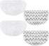 4 Pack Steam Mop Replacement Pads for Bissell Powerfresh Steam Mop 1940 1440 1544 1806 2075 Series, Model 19402 19404 19408 19409 1940a 1940f 1940...