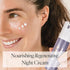 Love From Yours. Nourishing Night Moisturizer | Long-lasting hydration that soothes skin, purifies, repairs and regenerates overnight and prevents...