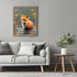 Posterizer 1 pcs- Beautiful Red fox in a shallow river-Art for Animal Lovers-Floral Botanical Art- Gift for Men Women Entrepreneur Teens-Decor for...