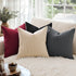 MIULEE Pack of 2 Corduroy Soft Soild Decorative Square Throw Pillow Covers Set Cushion Cases Pillowcases for Sofa Bedroom Car 18 x 18 Inch 45 x 45...