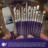 Silver Brush Limited 8801-4 Silver Silk 88 Silver Synthetic Flat Brush for Oil Paintings, Size 4, Long Handle...