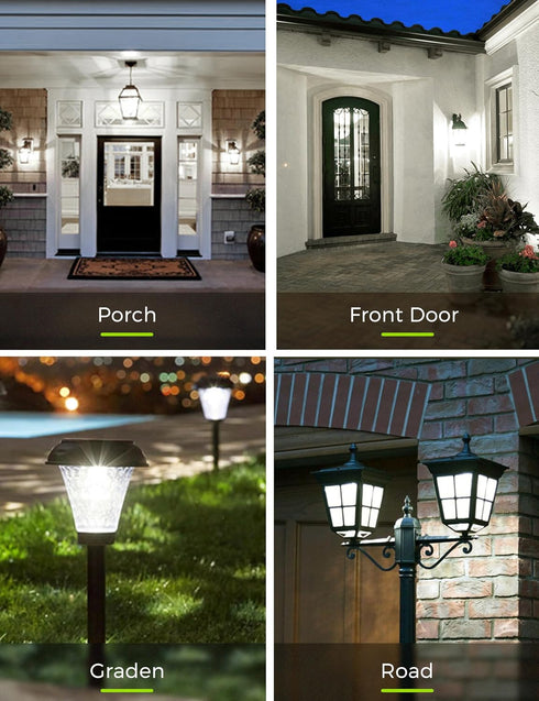 LOHAS Dusk to Dawn Light Bulbs Outdoor, Light Sensor Bulb 60W Equivalent, A19 LED Bulb Daylight 5000K, 9W Photocell Sensor LED, 900LM Auto On/Off ...