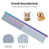 ROPO Dog Comb for Removing Matted Fur - Pet Dematting Comb with Rounded Teeth and Non-Slip Grip Handle - Prevents Knots and Mats for Long and Shor...