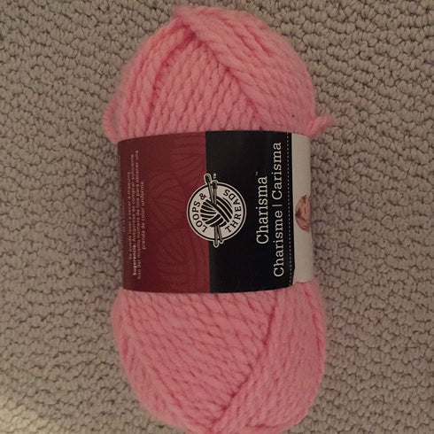 Loops & Threads Charisma Yarn- Think Pink...