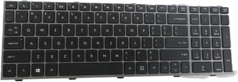 New Laptop Keyboard with Frame for HP ProBook 4540s 4540 4545s Series Compatible with Part Number 702237-001 683491-001 701485-001 Black US Layout...