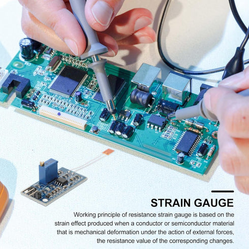 Hemobllo Strain Gauge Bending Test Sensor Module Charge Amplifier Voltage Output...