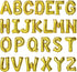 16 Inch Gold Letter Balloons Mylar Foil Alphabet Letter A-Z Balloons Set for Wedding Birthday Party Decoration Banner(26pcs Pack,) (Gold)...