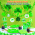 St. Patrick's Day Shamrock Tissue Hanging Decor (Set of 3) Seasonal Party Decor...