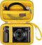 Camera Carrying Case for Canon PowerShot G7 X / G7 X Mark II / G7 X Mark III / G9 X mark III Digital 4K Vlogging Camera, Video Streaming Camera Tr...