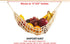 Hanging Fruit Hammock Under Cabinet - 1 Macrame Fruit Hammock with 2PCS Hooks - Handwoven Cotton Basket Storage for Produce, Banana - Boho Kitchen...