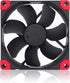 Noctua NA-SAVP5 chromax.red, Anti-Vibration Pads for 92mm & 80mm Noctua Fans (16-Pack, Red)...