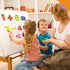 Magnetic Numbers & Math Symbols, Educational Learning Tool for Kids Math Recognition 25PCS Magnets Include 20PCS 0-9 Numbers & 5 Math Symbols (Gre...