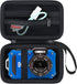 Carrying Case for KODAK PIXPRO WPZ2 Rugged Waterproof Digital Camera, Shockproof WiFi 4K Video Digital Camera Storage Cover Bag, Mesh Pocket fits ...
