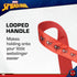 Marvel Comics 4 Foot (48 inch) Cute Spiderman Logo Dog Leash Easily Attaches to Any Dog Collar or Harness | Red...