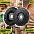 GRAFF Premium Wood Carving Disc 4 Inch for Angle Grinder - Set Shaping and Grinding Wheel for Wood, Drywall, Chipboard, Plastic - Woodworking Angl...