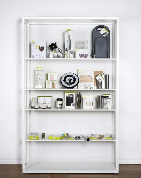 True Wine Tote Bag, 4 Bottle Wine Carrier, Wine Carrier Tote Bag with Dividers, Reusable Wine Bags, Wine Bottle Carrier Tote, Gray, Set of 1...