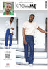 Know Me Men's Straight Leg Jeans Sewing Pattern Packet by Norris Dánta Ford, Design Code ME2024, Sizes 44-46-48-50-52...