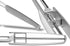 Stainless Steel Peeler, Long Vegetable Peeler, with plastic safety cover, 8.5 inch, Seki Japan...
