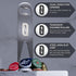BAR NONE The Capstractor Key Pro | Bottle Cap Opener Bar Key Beer Speed Bartender Church Key, Stainless...