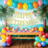 Gold Glittery Happy Retirement Banner, Official Retired Decor - Retirement Party Decorations Supplies...