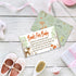 Woodland Creature Books for Baby Shower Request Cards (50 Pack), Baby Shower Invitation Inserts....