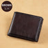 Men's Real Leather RFID Blocking Bifold Wallet Stylish Anti Theft Security (Brown-02)...
