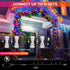 33ft 100 LED Christmas Lights Plug in, 8 Modes Christmas Tree Lights Outdoor Waterproof, Multicolor Christmas Lights for Tree, Patio,Yard...