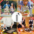 2 in 1 Spray Bottle and Marinade Injector, 10.15oz Dual Functionality Injector and Sprayer, Seasoning Injectors Food Grade Spritzer Bottle for Smo...