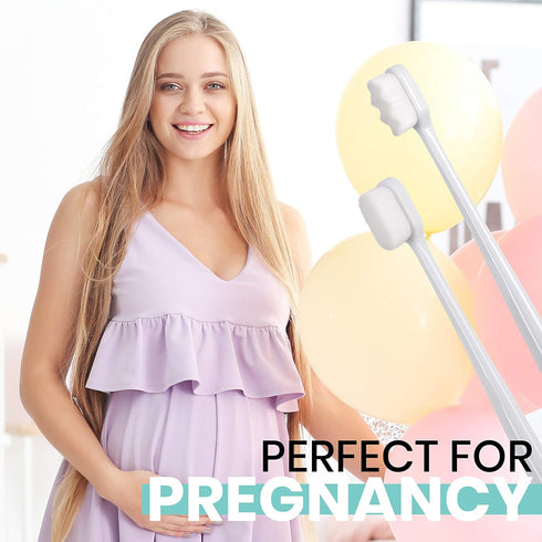 Lingito Extra Soft Toothbrush, 8 Pack, Manual, Nano Bristles, Deep Cleaning for Sensitive Gums, Adults...