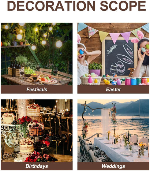 Amosfun 20PCS Easter Unfinished Wood Bunny Cutouts Wooden Bunny Slices Signs Wood Rabbit Ornament for Spring Easter DIY Crafts Hanging Decorations...