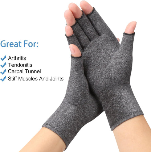 Arthritis Gloves by Sanbo Compression Gloves for Osteoarthritis Hand Gloves for Men & Women(Small)...