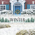 Winter Welcome Snowy Forest Large Outdoor Banner 120x20 Inch, Pine Tree Cardinal Red Bird Decorative Fence Yard Garden Sign Backdrop Home Decor, C...
