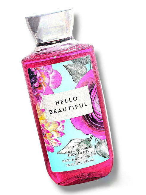 Ba?h a?d Body Works Shower Gel 10 Fl oz. (Packaging may vary) (Hello Beautiful)...