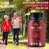 Blood Circulation Supplement, 120 Capsules, Supports Leg Vein, Heart, Vessels and Cardiovascular Health with Niacin, L-Arginine, Ginger, Cayenne P...
