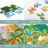 Kids Animal Puzzles, 154 Piece Crocodile Shaped Jigsaw Puzzles for Kids Ages 8,9,10,11,12 Boys and Girls Toy Puzzles, Family Puzzle Games for Chil...