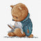 HobbyJobby Cross Stitch Kit The Bedtime Story, Counted Cross Stitch Kit for Adults, Needlecraft and Embroidery Kit...