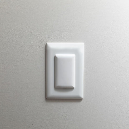 Qdos Safety StayPut Double Outlet Plug Cover - One Plug Covers both Outlets! Secure Fit and Beveled Edges Prevent Small Fingers from Removing Unli...